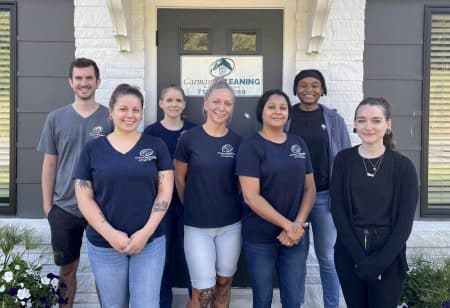 Team picture of cleaning staff for Garman's Cleaning